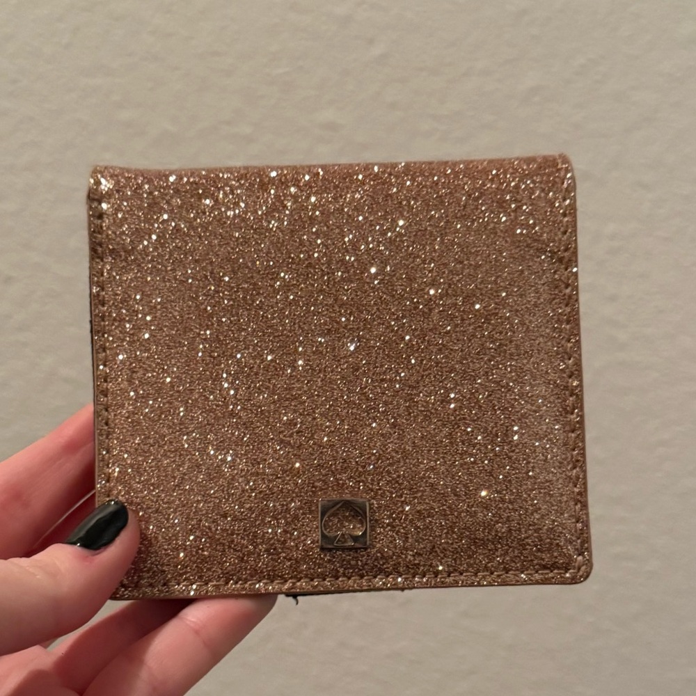Kate Spade glitter wallet